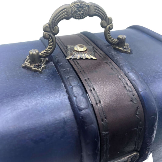 Treasure Chest box - Set of 2 - Teal