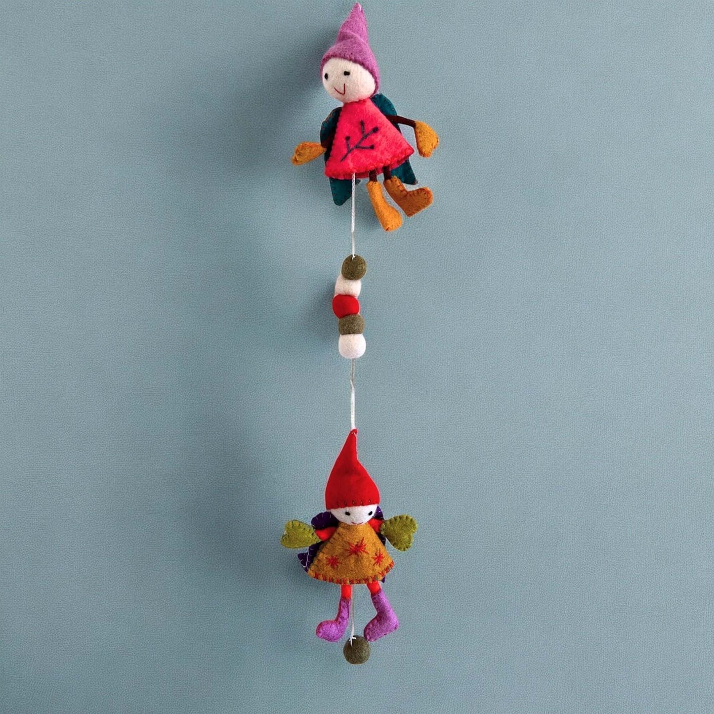 Felt Wall Hanging - Fairy Angels