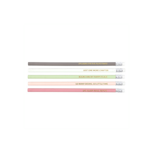 Pack of 5 Literature Inspired Pencils
