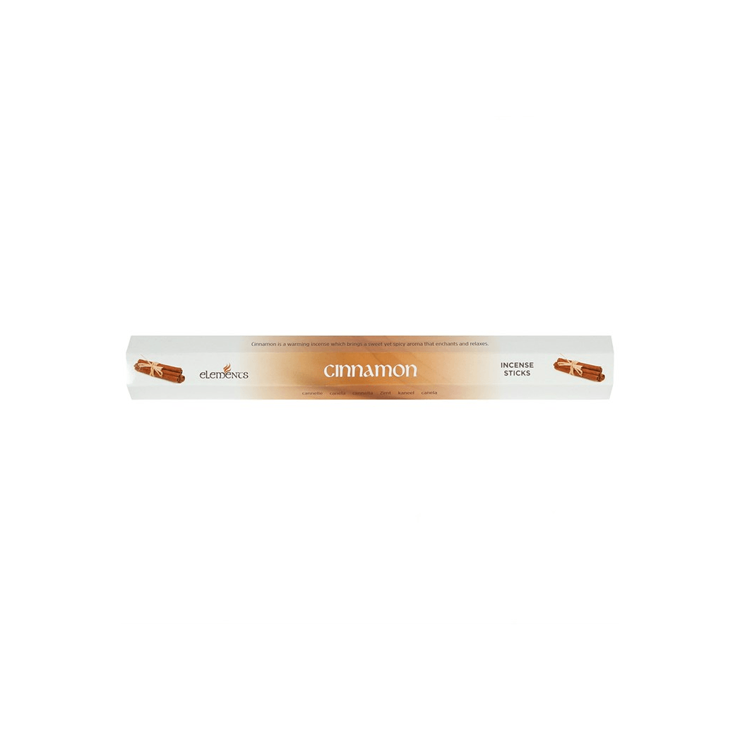 Set of 6 Packets of Elements Cinnamon Incense Sticks