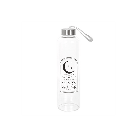 Moon Water Glass Water Bottle