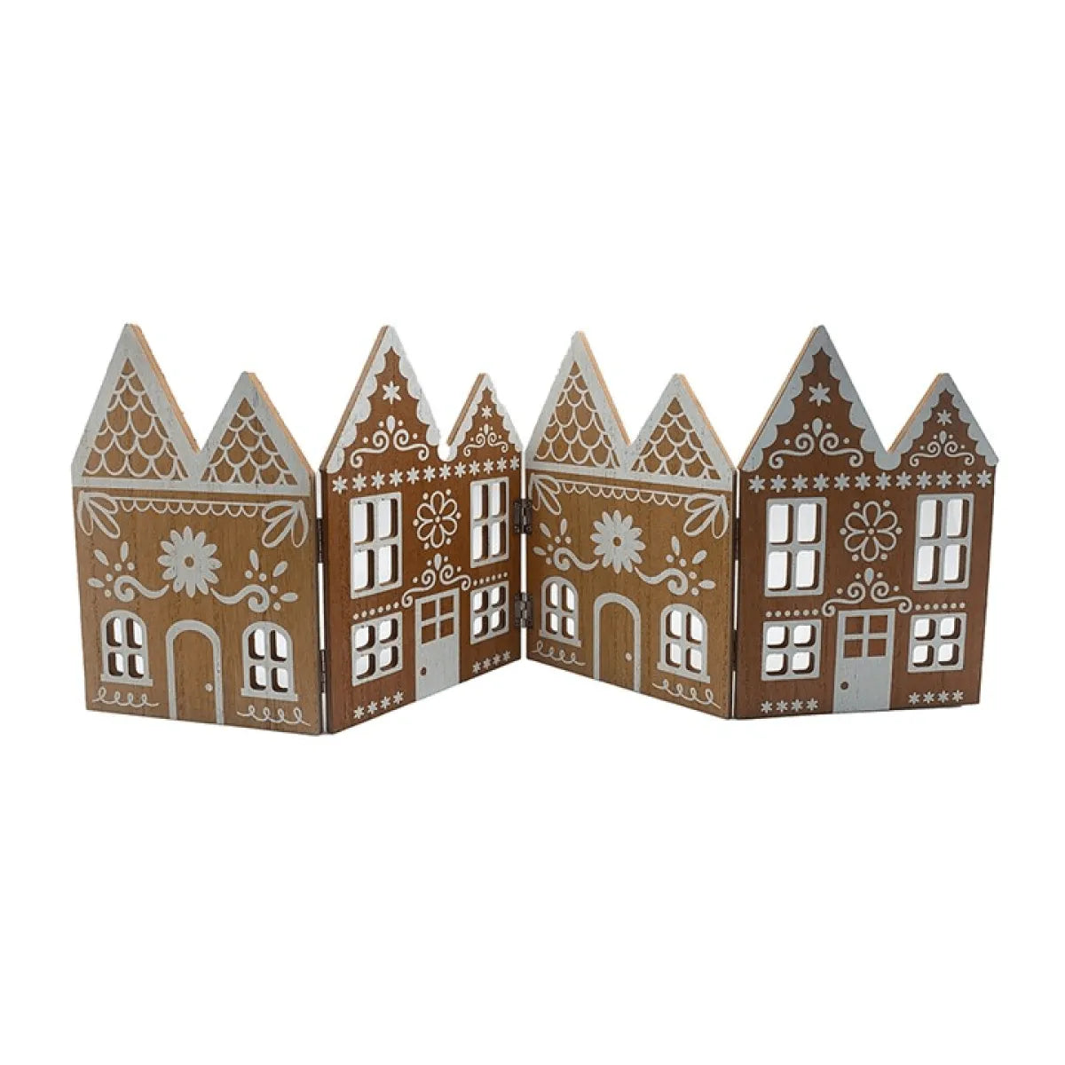 59cm Folding Wooden Gingerbread House Decoration