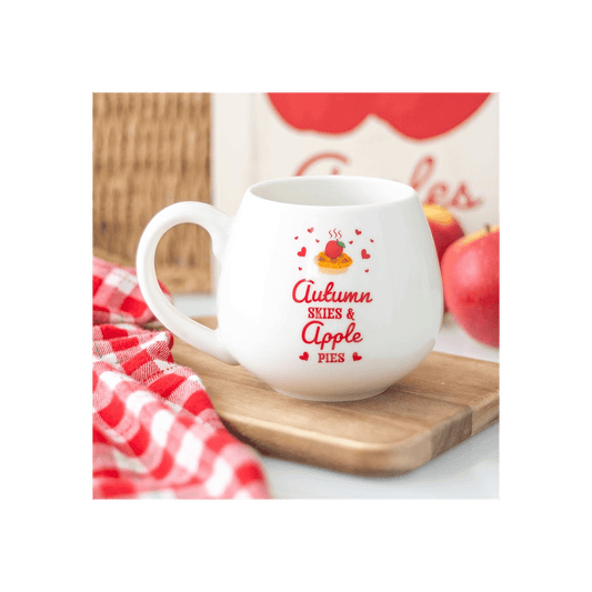 Autumn Skies & Apple Pies Rounded Mug