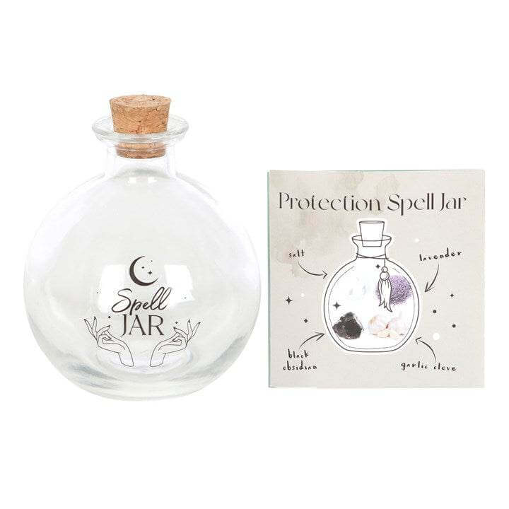 10cm Glass Spell Jar with Spell Recipe Booklet – Manifestation & Energy Magic-Sociodigi