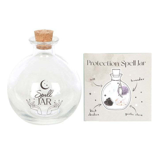 10cm Glass Spell Jar with Spell Recipe Booklet – Manifestation & Energy Magic-Sociodigi