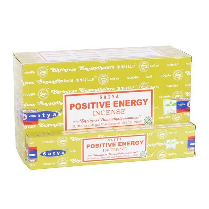 12 Packs of Positive Energy Incense Sticks by Satya-Sociodigi