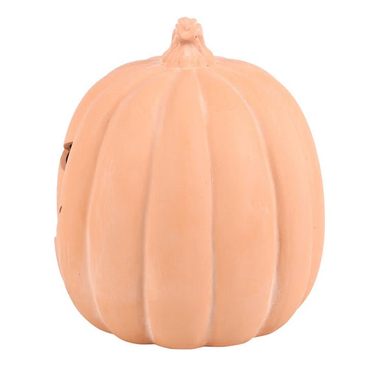 22cm Terracotta Pumpkin Ornament-Sociodigi