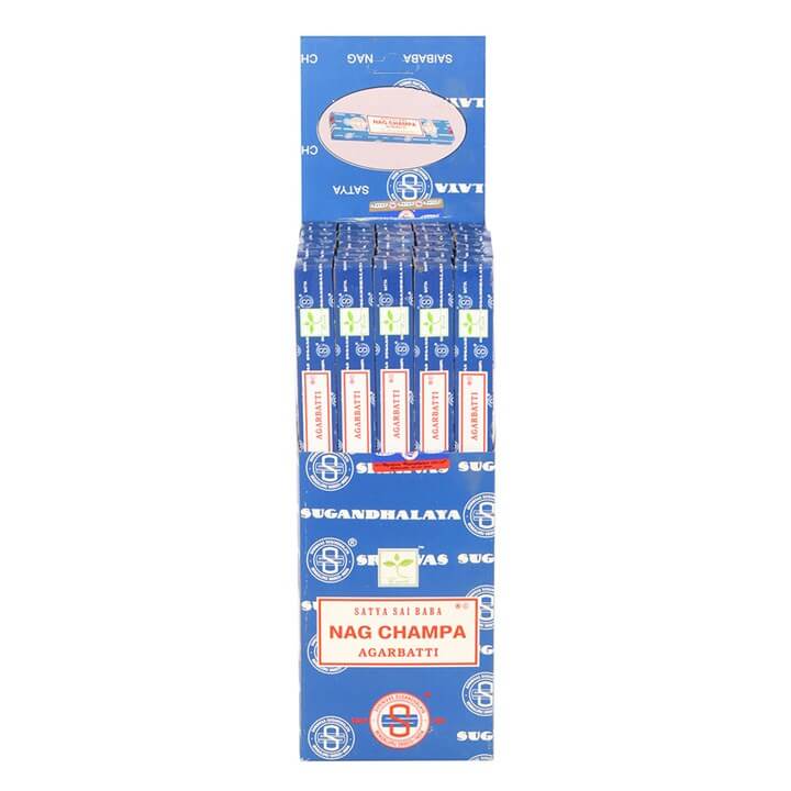 25 Packs of 10g Nag Champa Natural Incense by Satya-Sociodigi