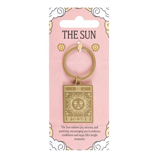 The Sun Vintage Tarot Keyring N/A