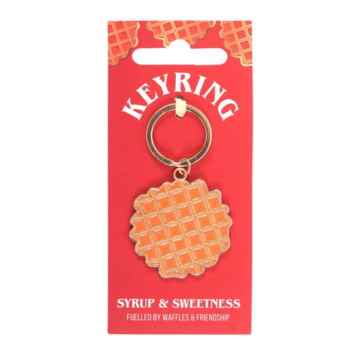 Waffle Keyring N/A