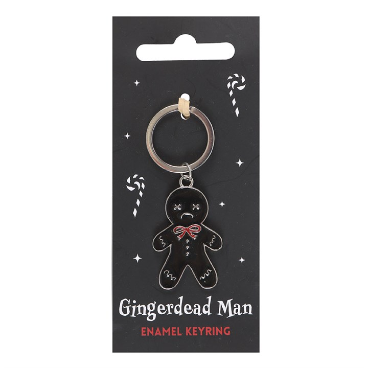 Spooky Gingerbread Man Keyring N/A