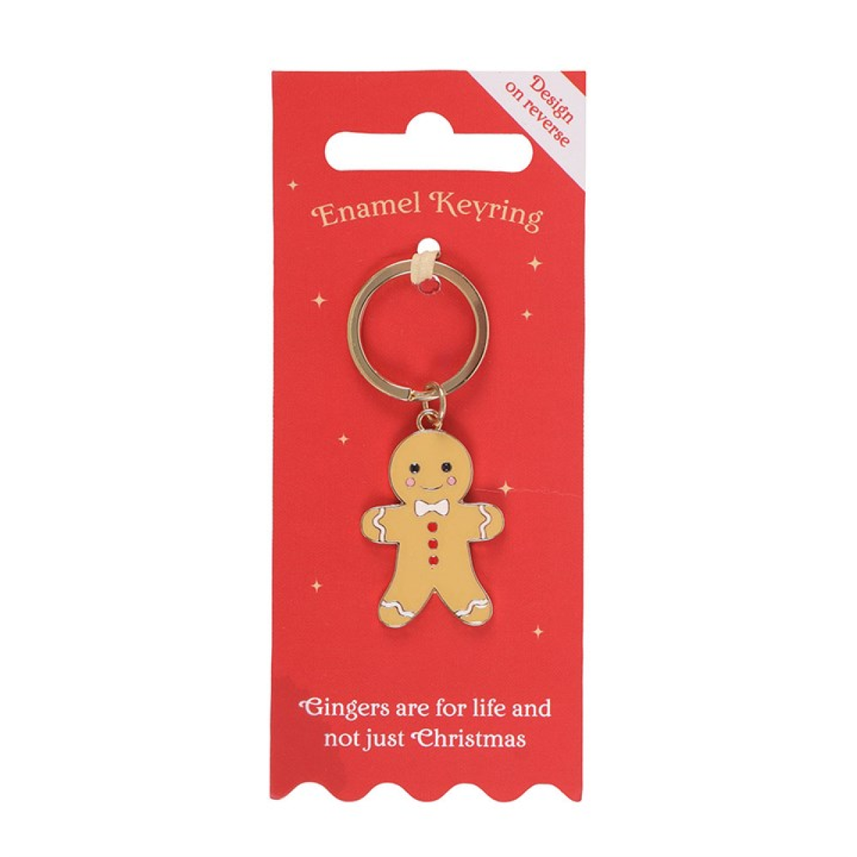 Gingerbread Man Keyring N/A