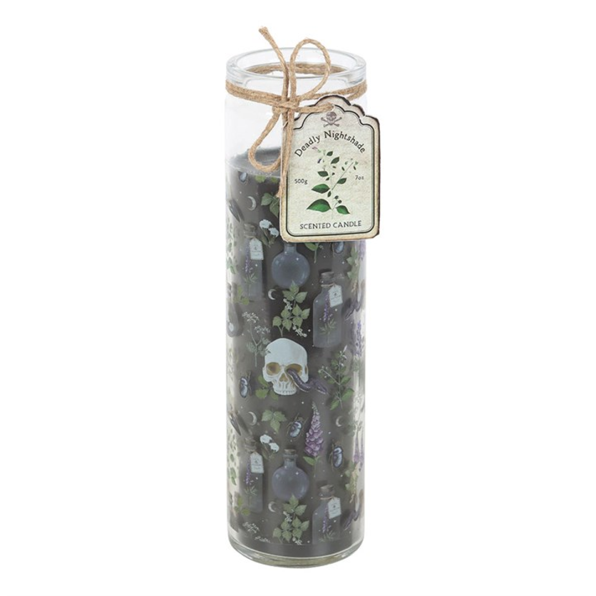 Poisonous Plants Deadly Nightshade Tube Candle N/A