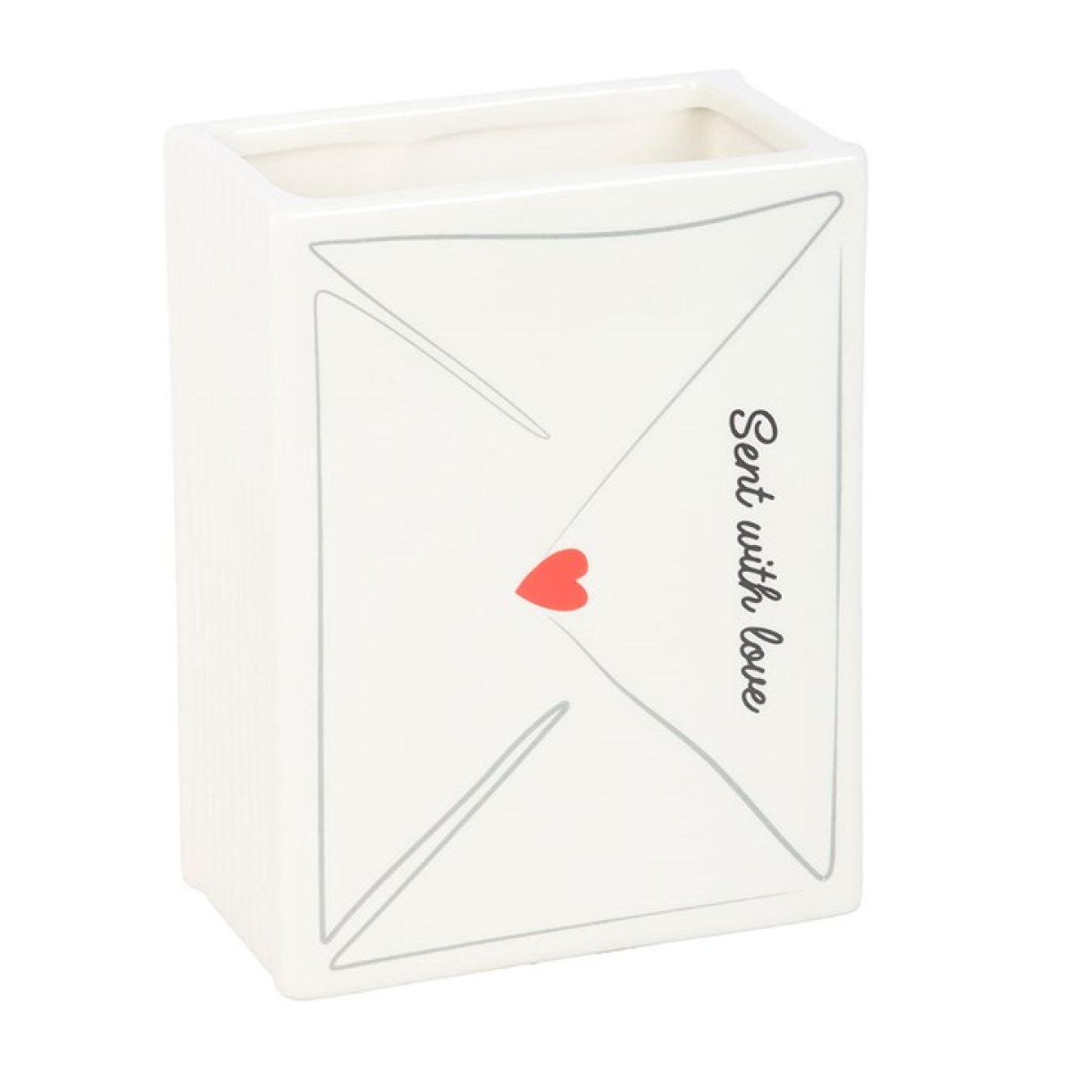 Love Letter Valentine's Day Flower Vase N/A