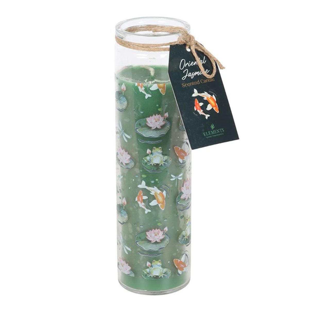 Pond Print Oriental Jasmine Tube Candle N/A
