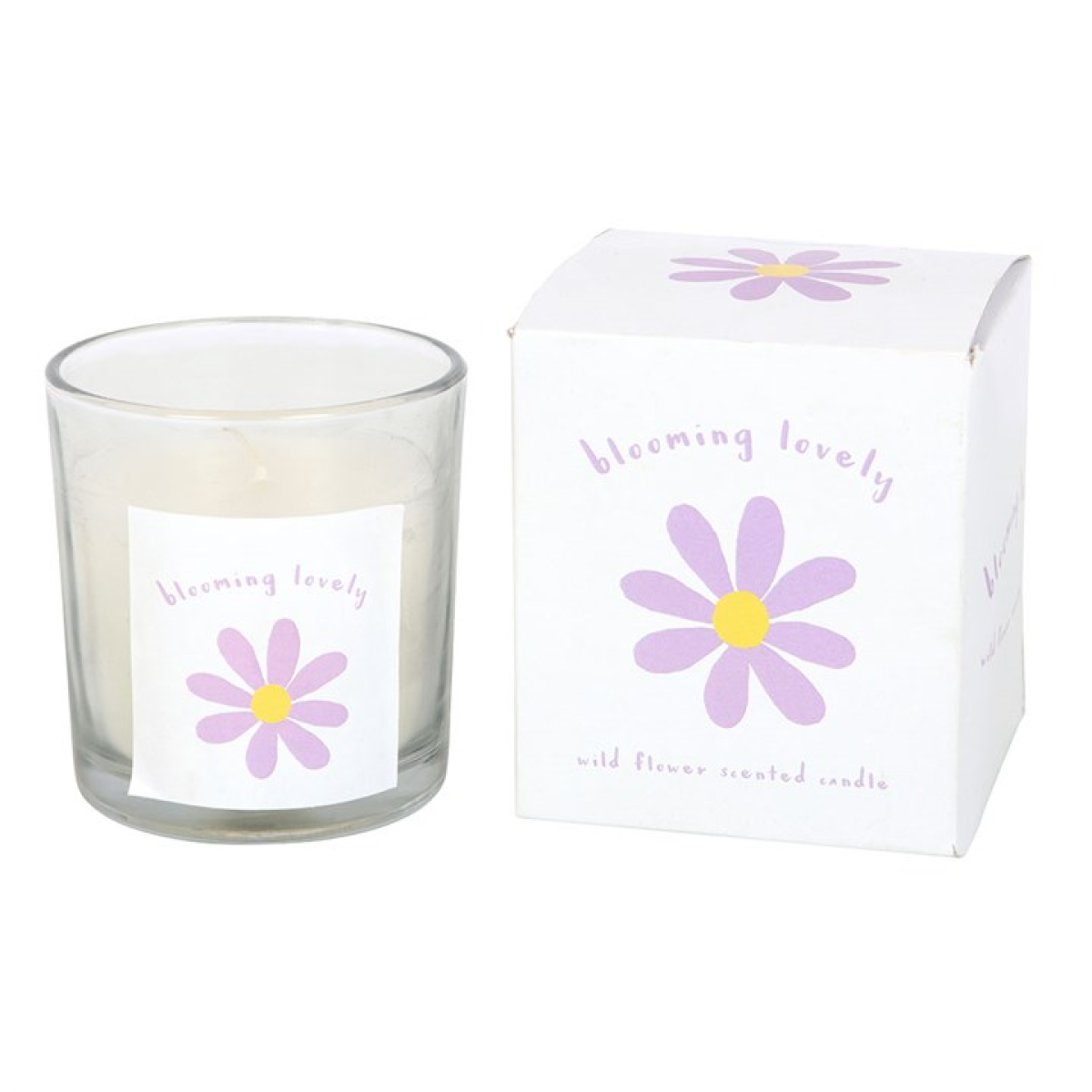 Blooming Lovely Daisy Wildflower Candle N/A