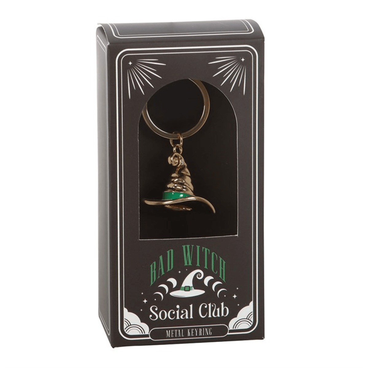 Bad Witch Alloy Witch Hat Keyring