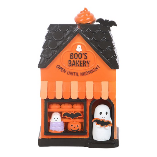 Boo's Bakery Light Up LED Decoration, perfect LED decoration for festive atmosphere and Halloween themes.