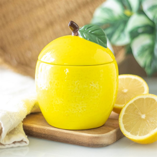 Lemon Shaped Candle Jar N/A