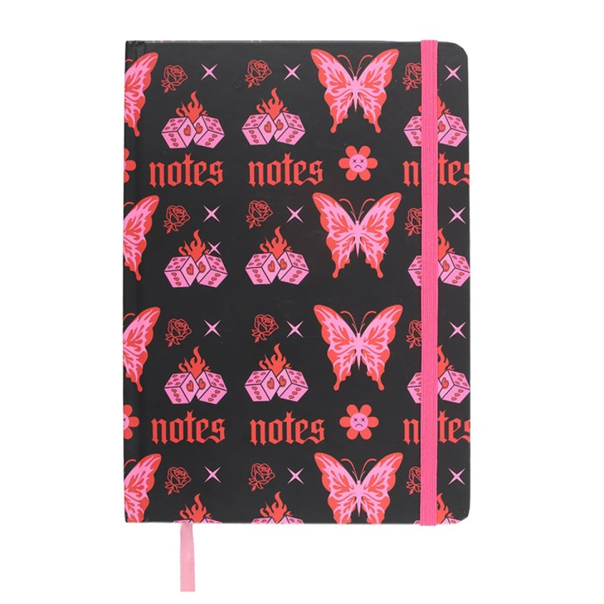 Flaming Butterfly A5 Notebook N/A