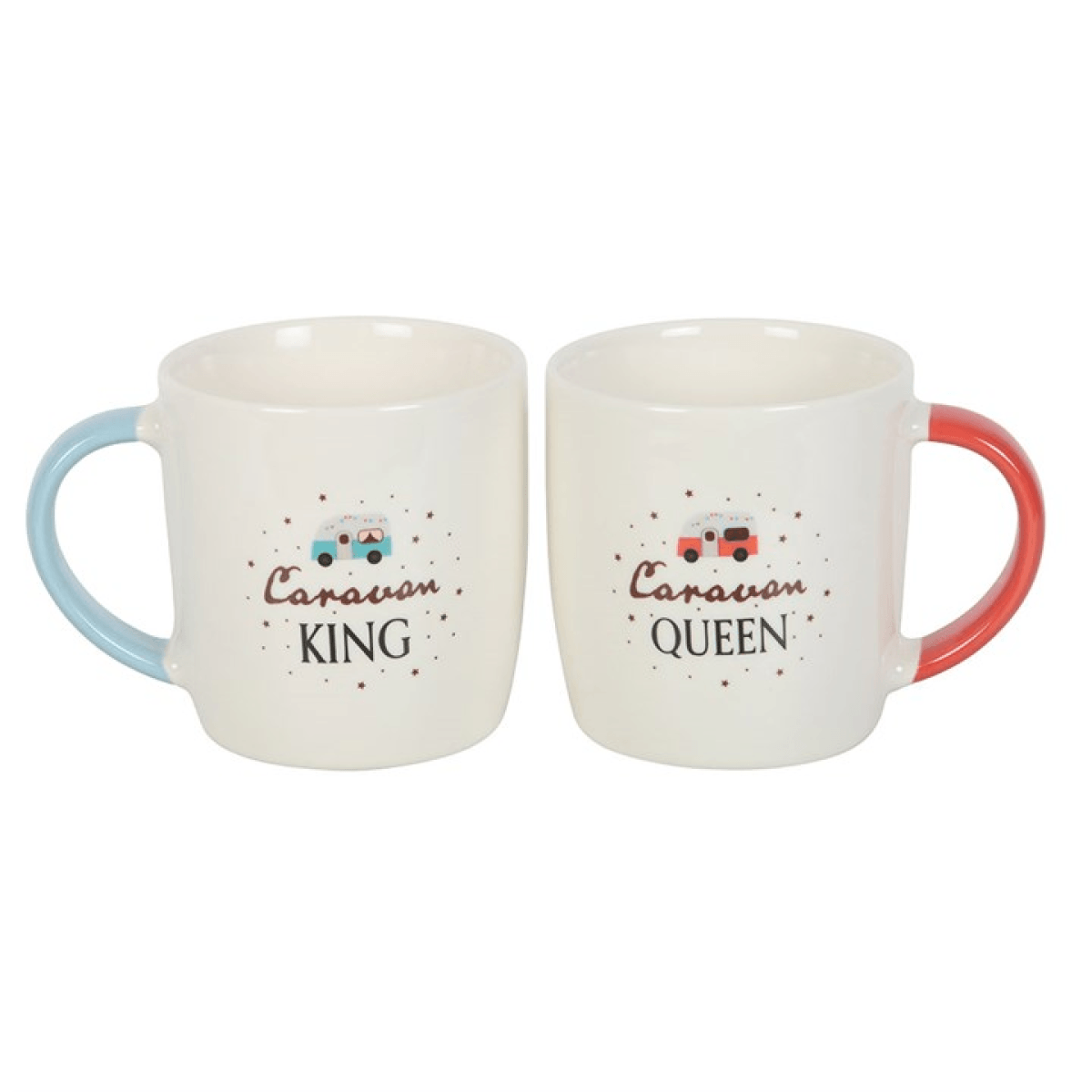Caravan King and Caravan Queen Couples Mug Set N/A