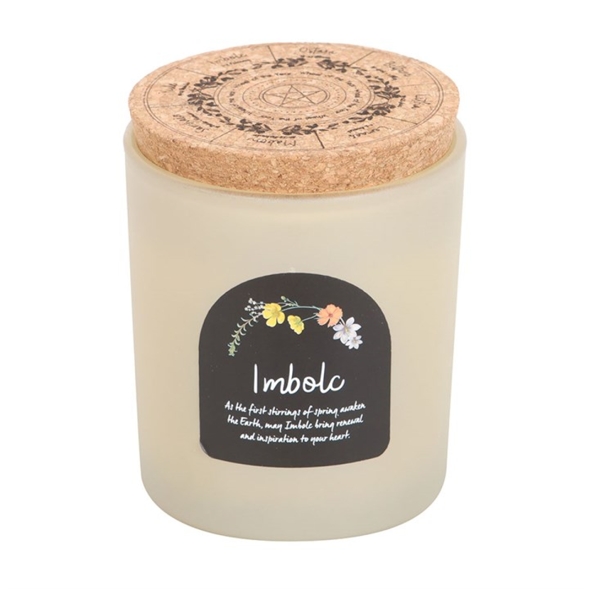 Imbolc Spiced Vanilla Wheel of the Year Candle N/A