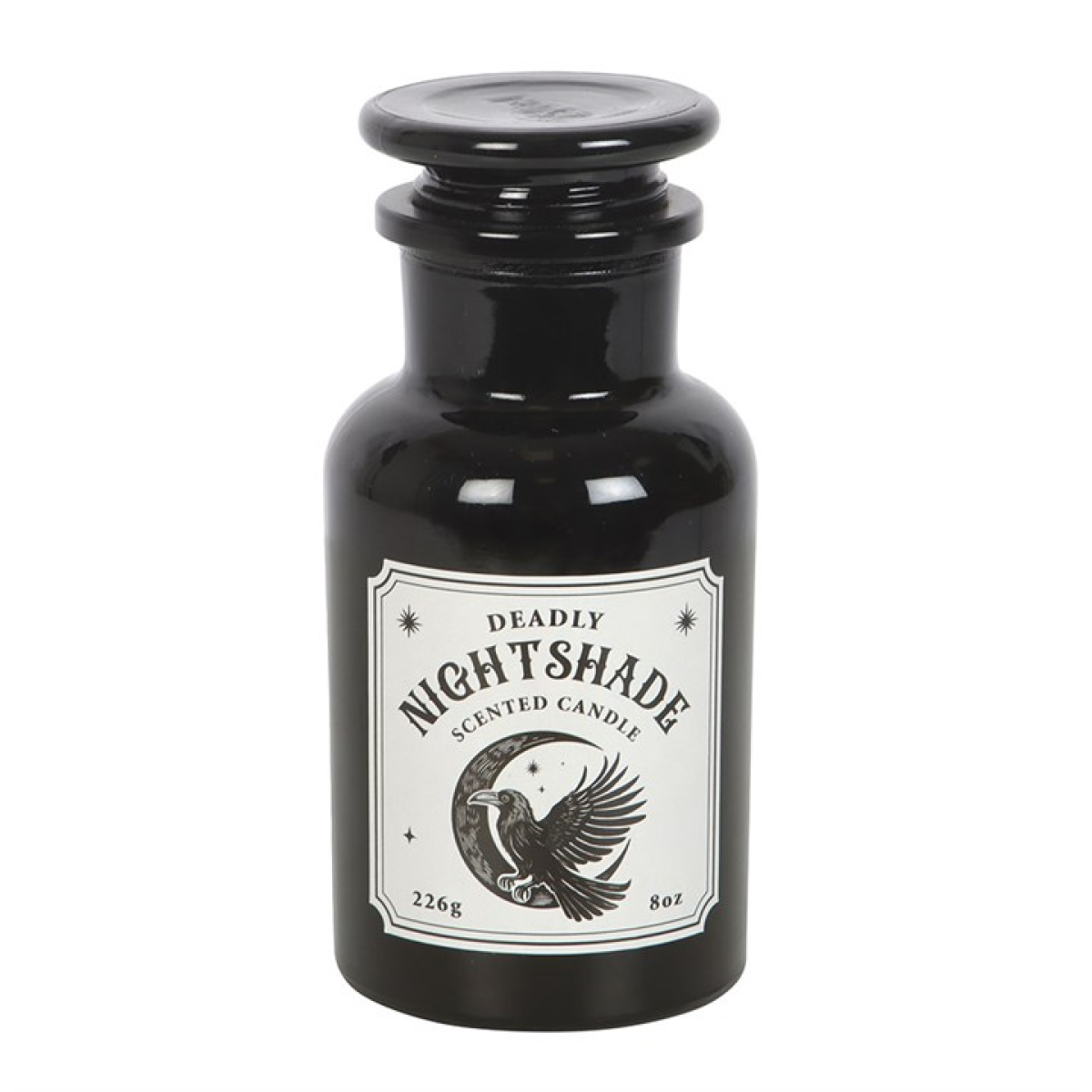 Mystic Raven Deadly Nightshade Apothecary Candle N/A