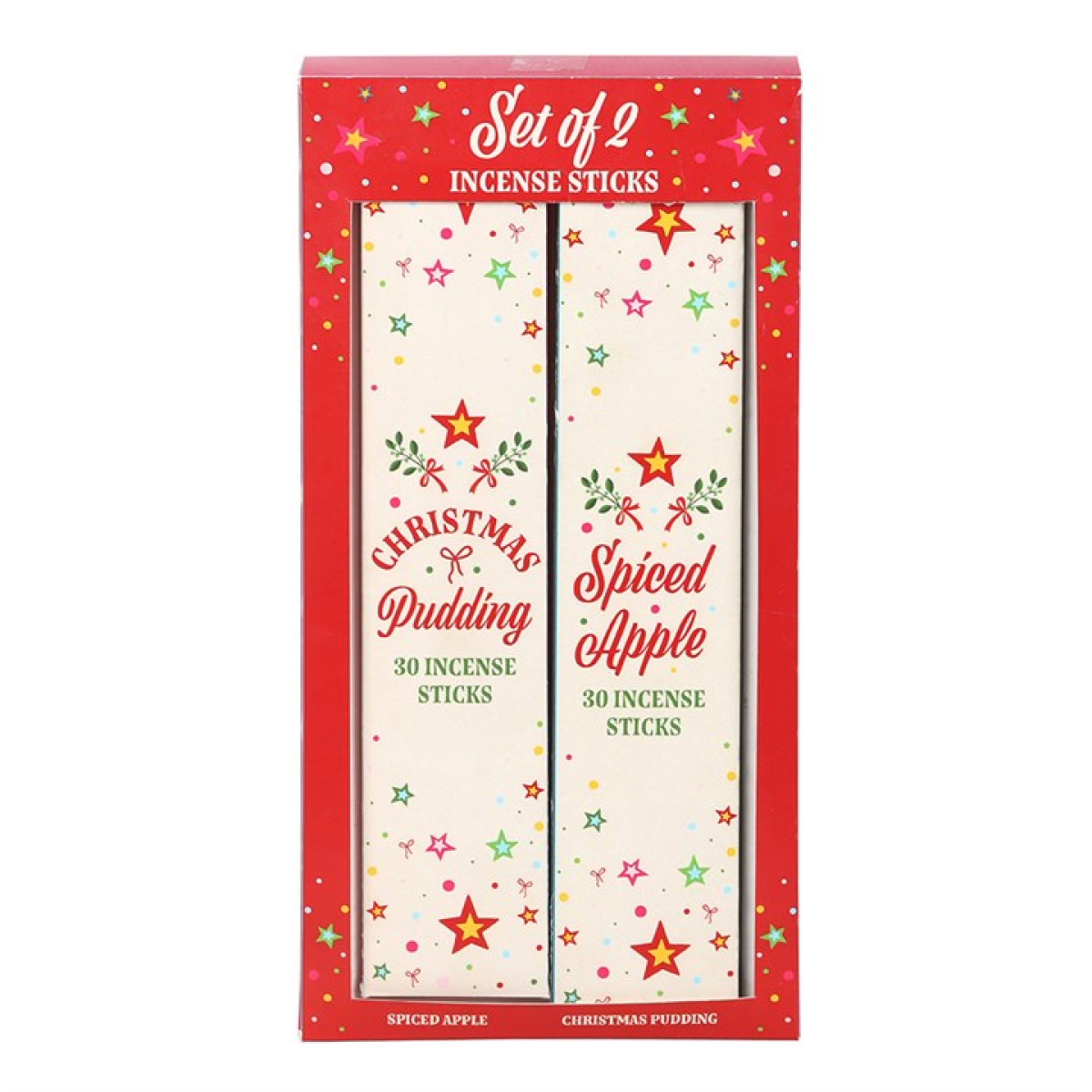 Set of 2 Nostalgic Christmas Incense Stick Packs N/A