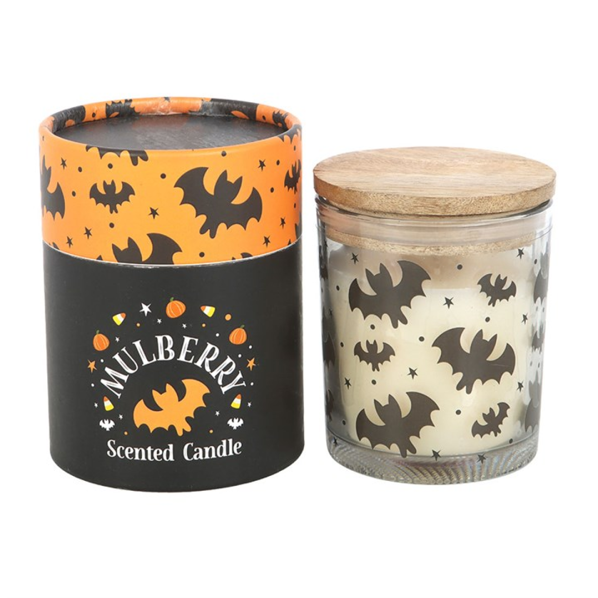 Bat Print Mulberry Candle N/A
