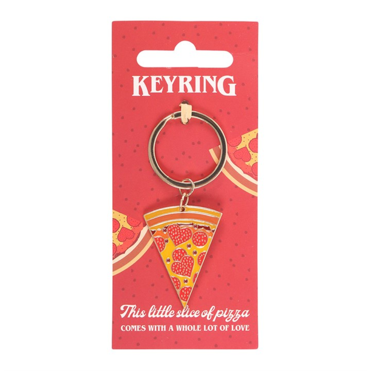 Pizza Slice Keyring N/A