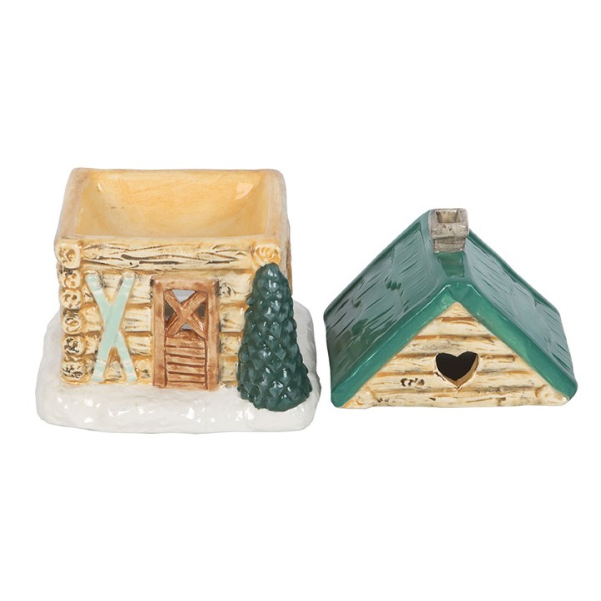 *Cabin Ski Chalet Ceramic Oil Burner (18/36) N/A