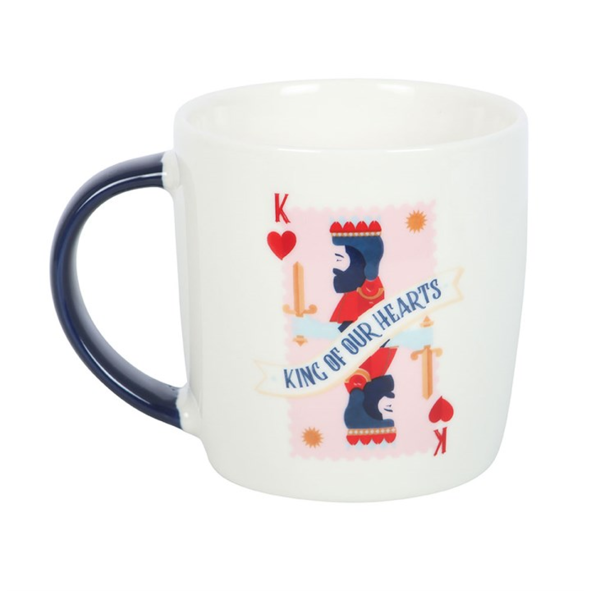King of Our Hearts Mug and Playing Cards Set N/A