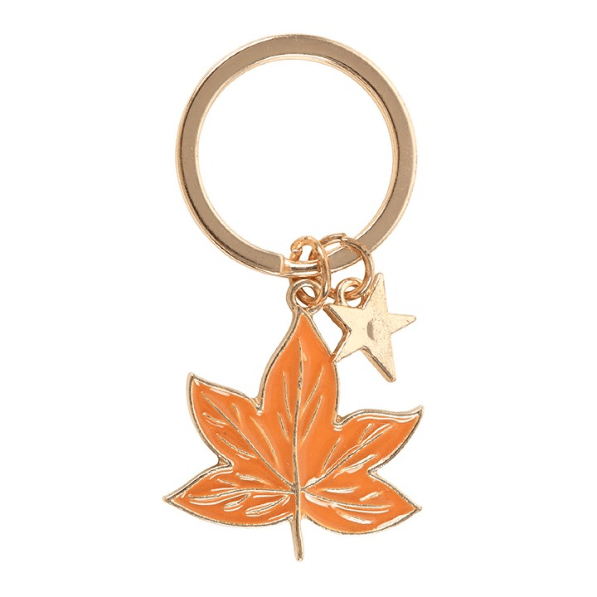 Autumn Magic Leaf Keyring N/A