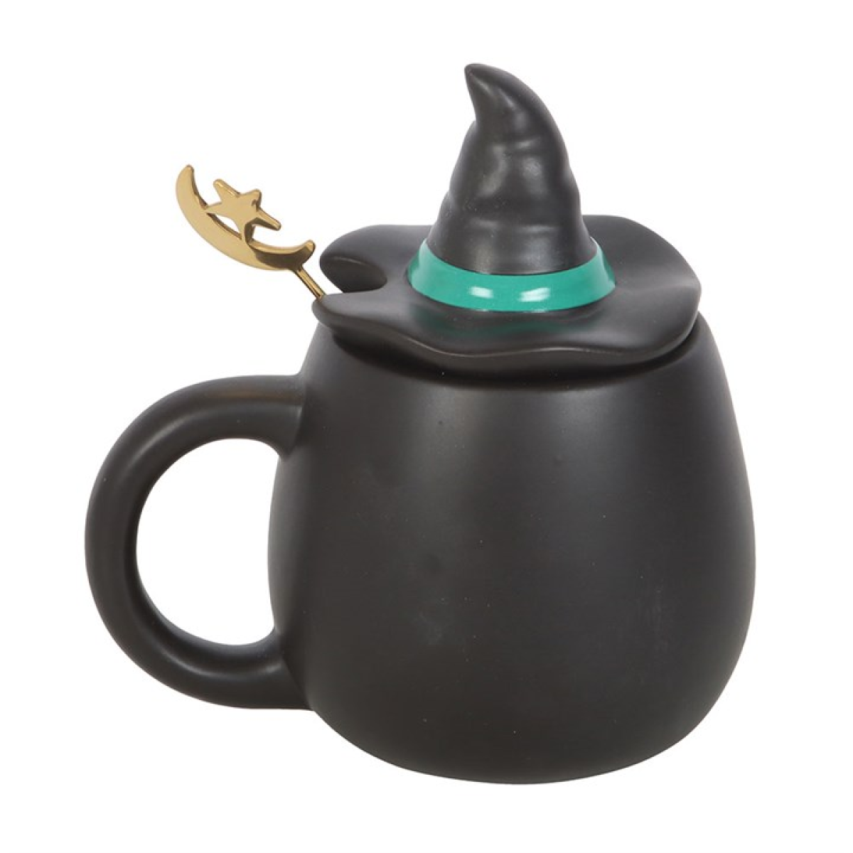 Bad Witch Lidded Mug with Spoon N/A