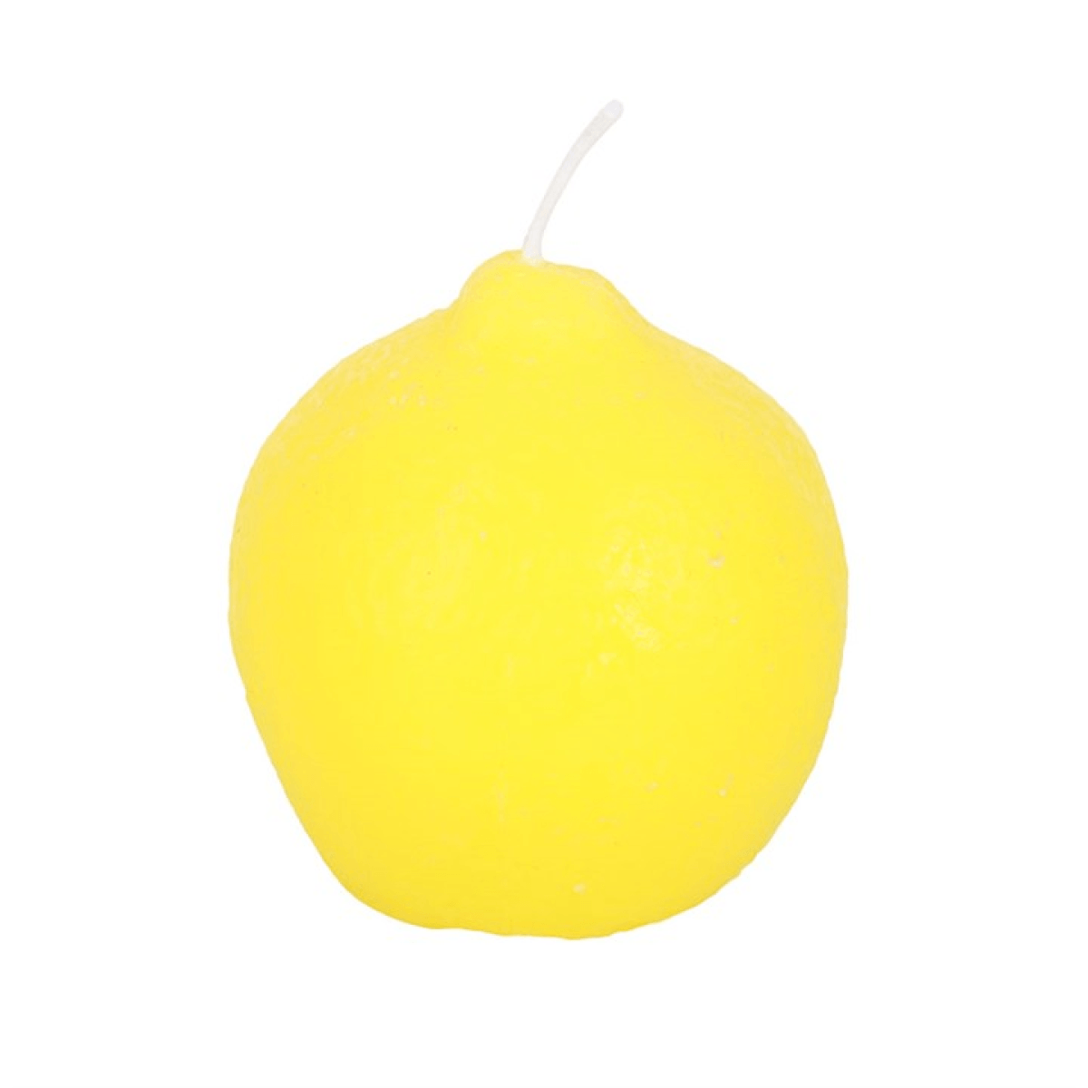 Set of 3 Lemon Shaped Candles N/A