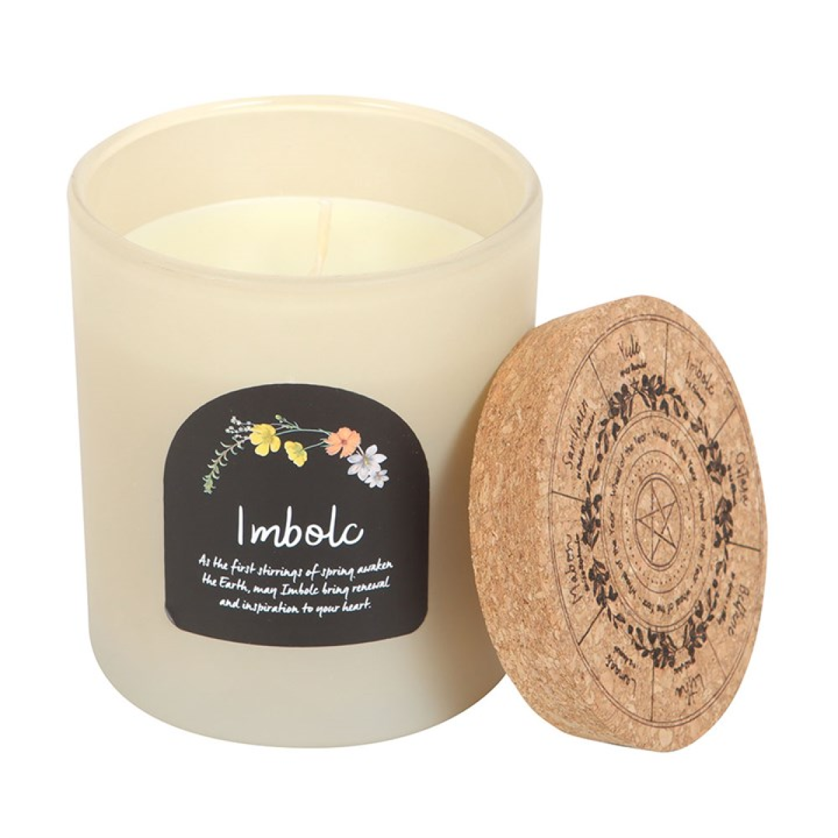 Imbolc Spiced Vanilla Wheel of the Year Candle N/A