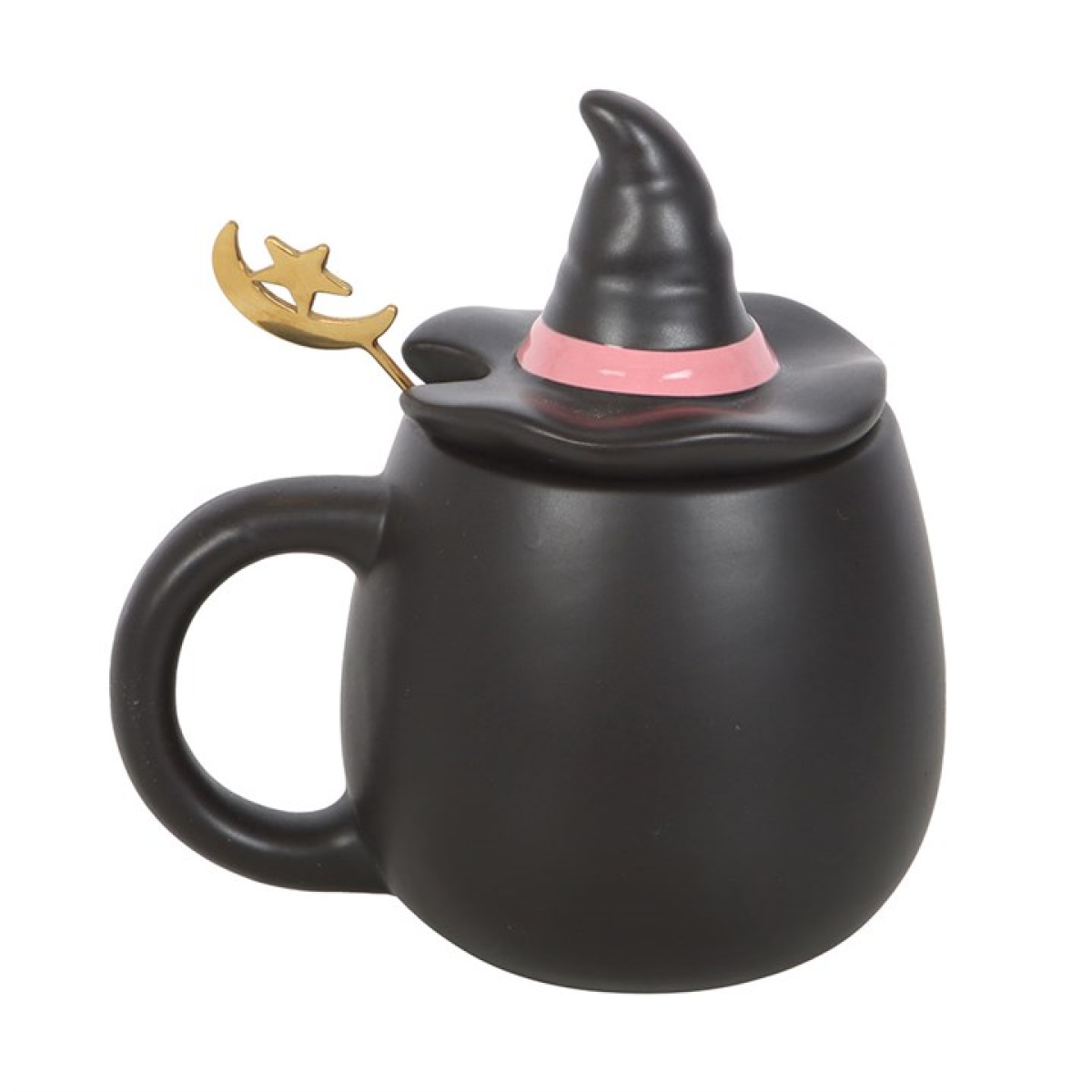 Good Witch Lidded Mug with Spoon N/A