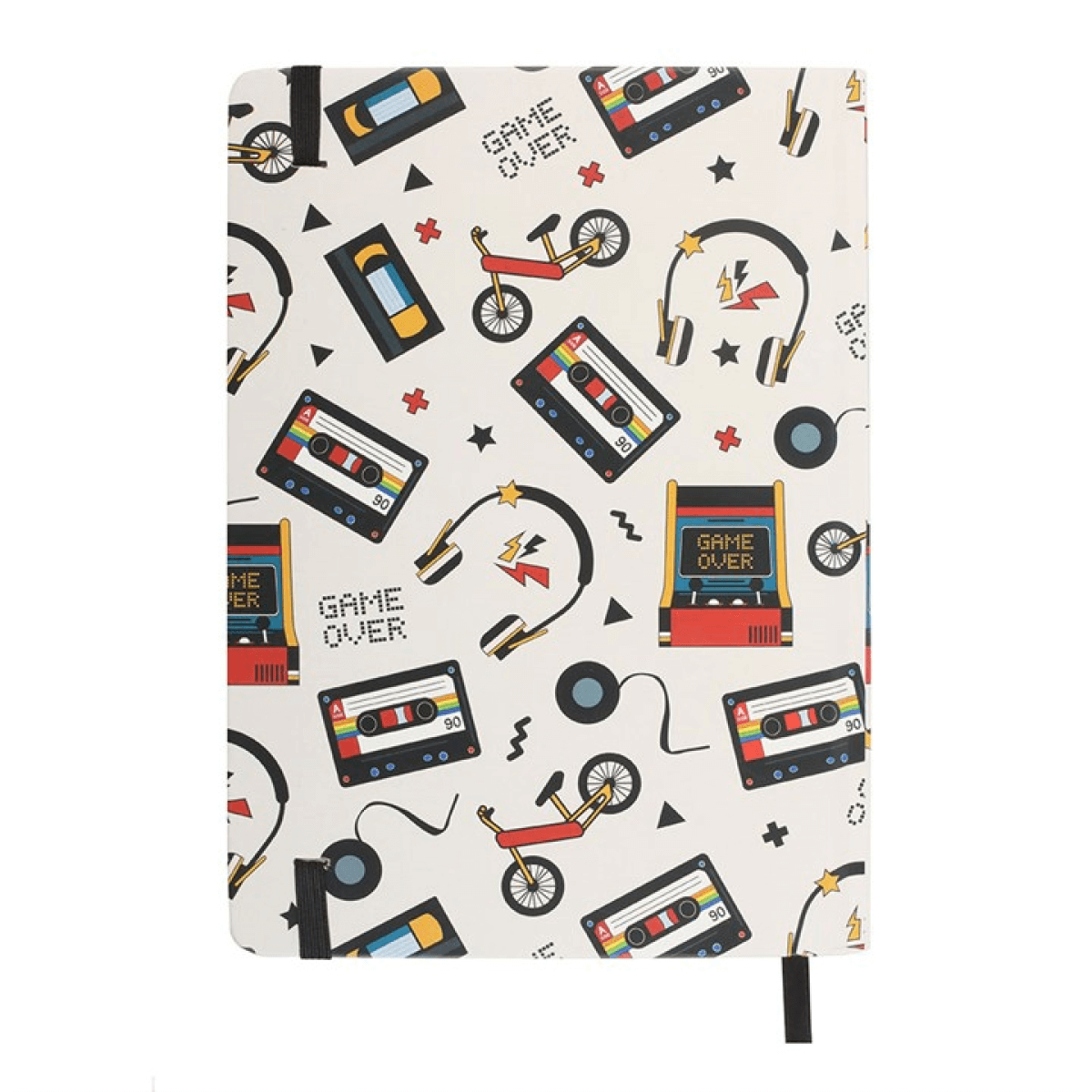 Retro 80s Print A5 Notebook