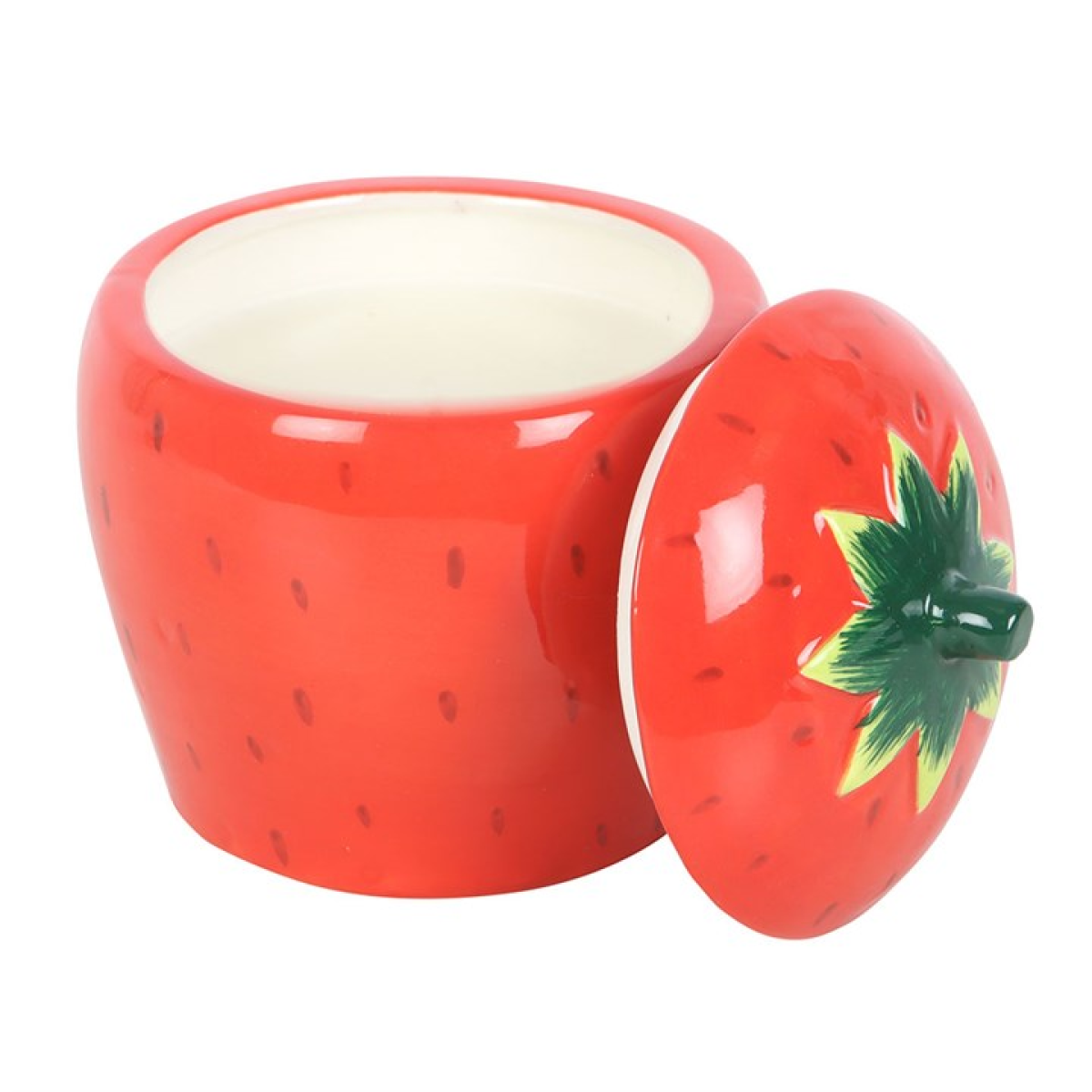 Strawberry Shaped Candle Jar N/A