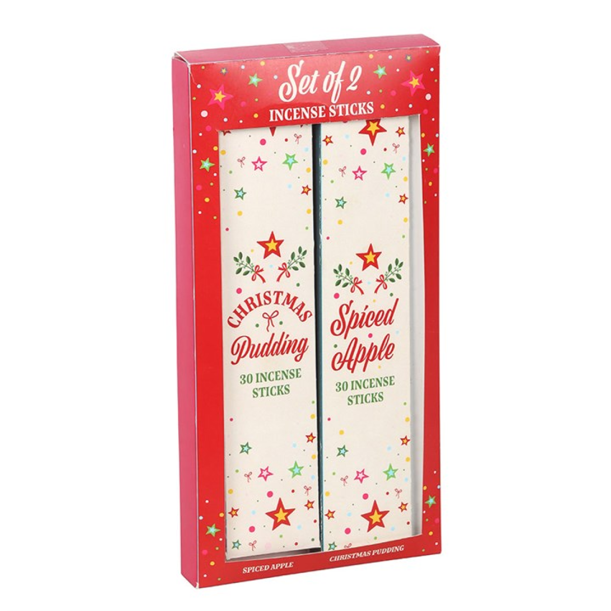 Set of 2 Nostalgic Christmas Incense Stick Packs N/A