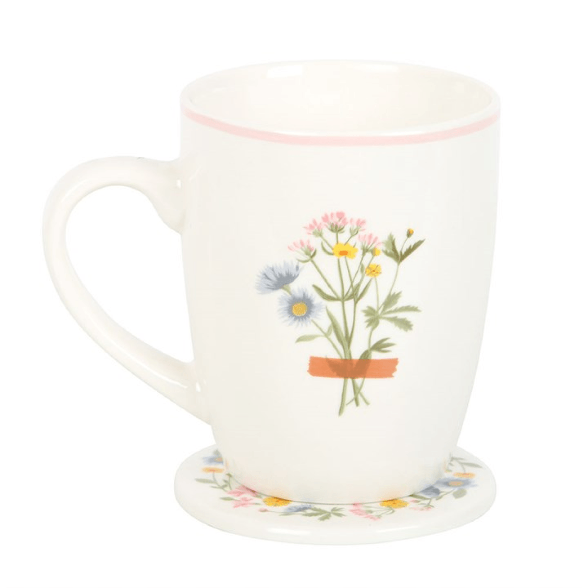 If Mums Were Flowers Floral Mug & Coaster Set N/A