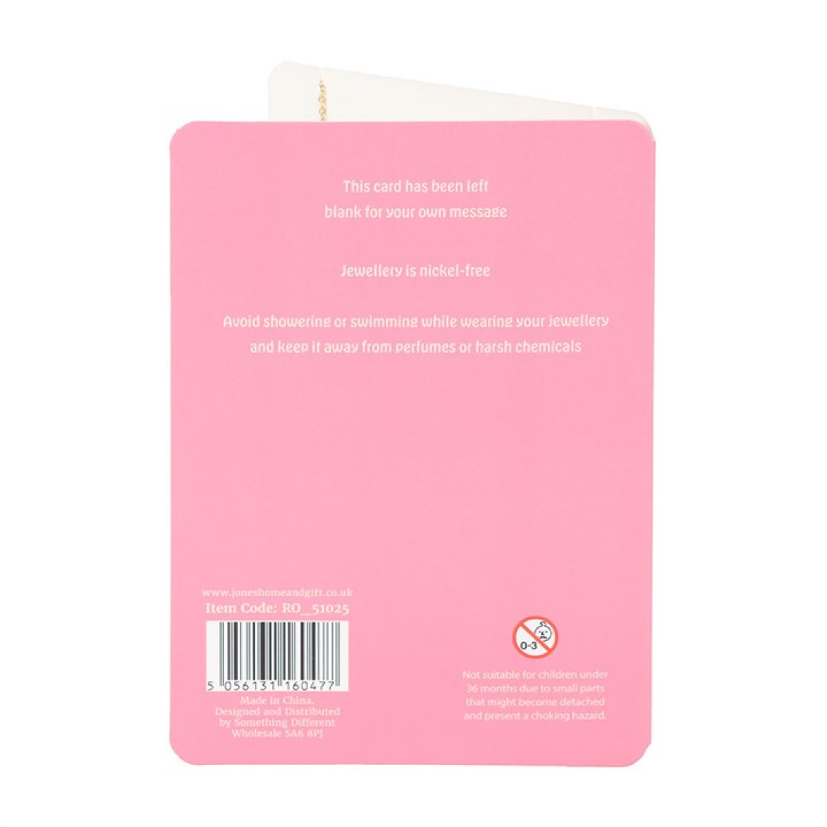 Cowboy Boot Necklace on Greeting Card N/A