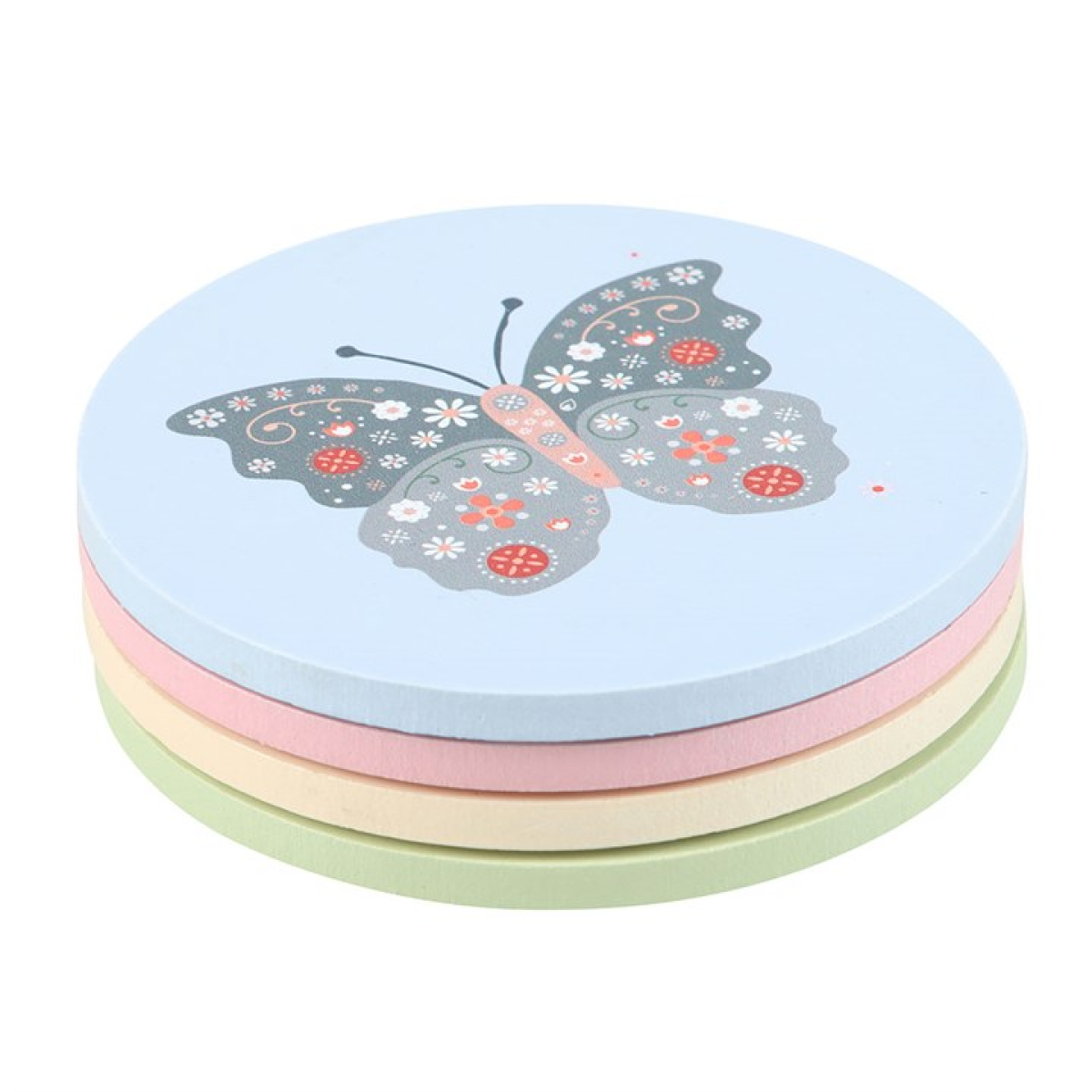 Floral Bug Coaster Set N/A