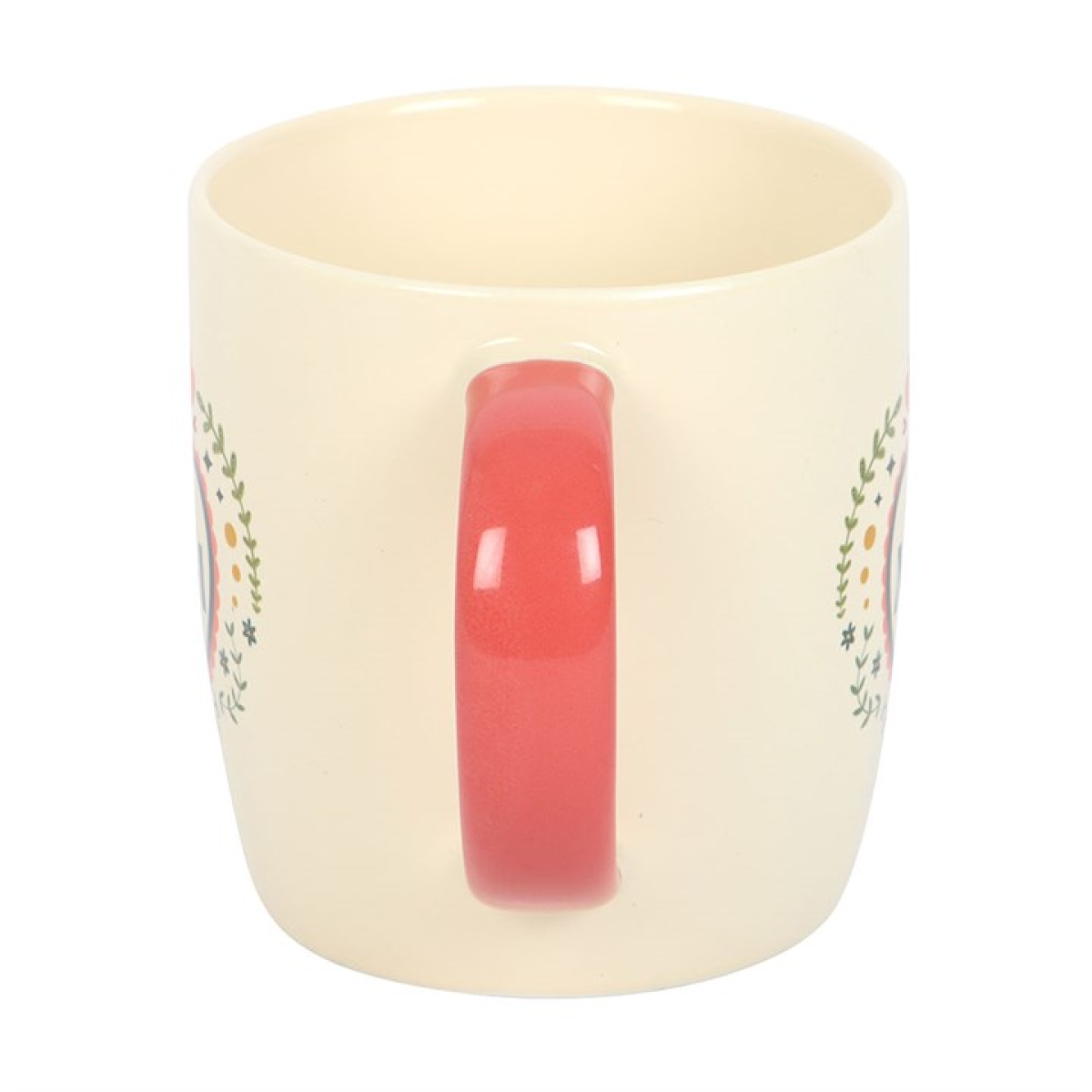 Mum Folk Heart Mug N/A