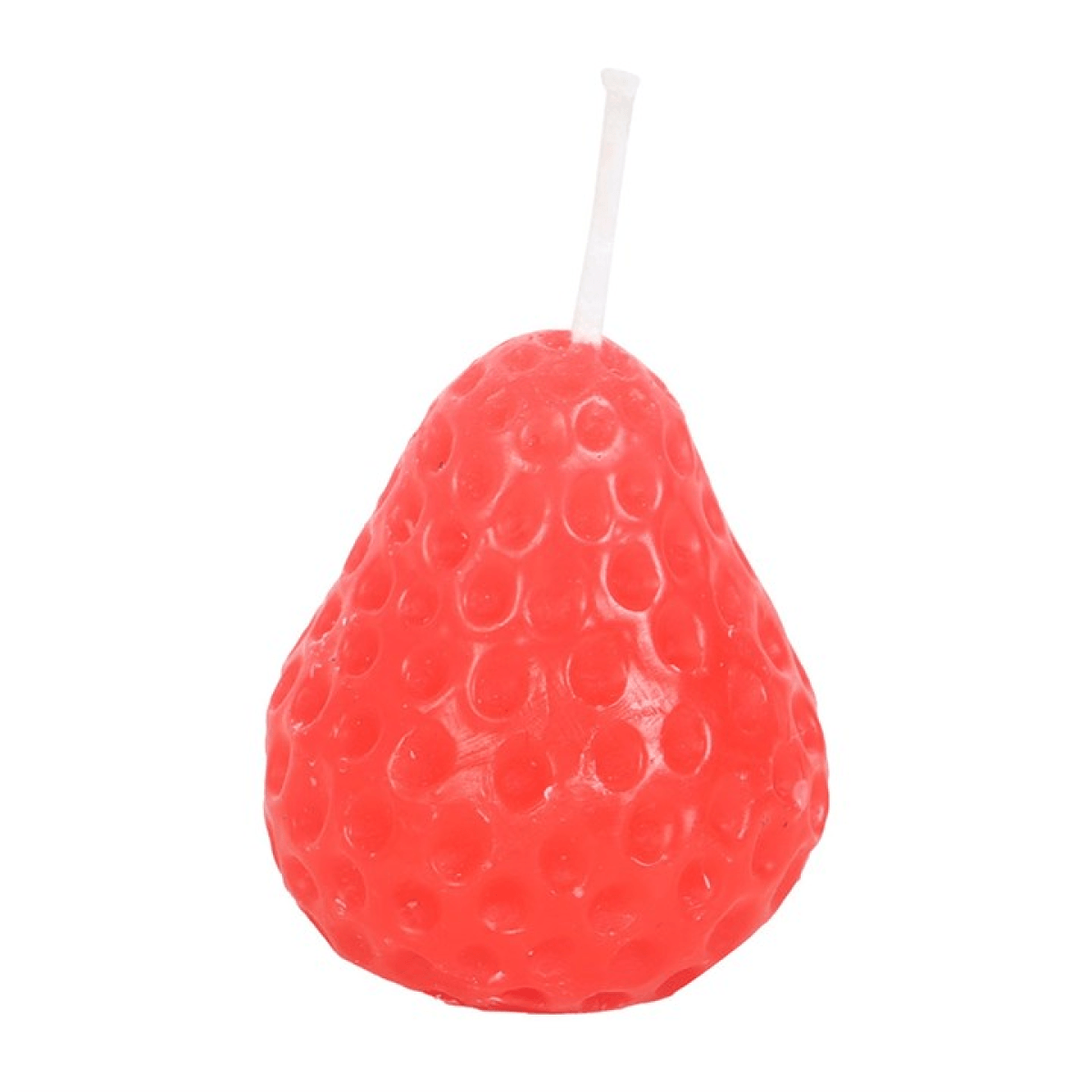 Set of 3 Strawberry Shaped Candles N/A