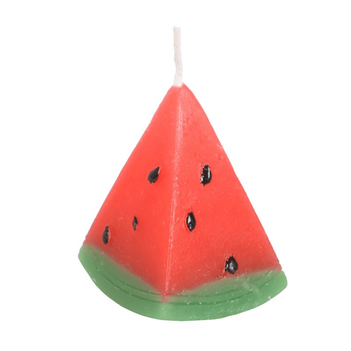 Set of 3 Watermelon Shaped Candles N/A