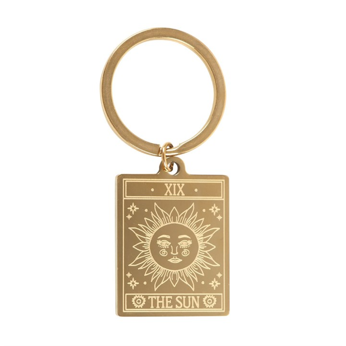 The Sun Vintage Tarot Keyring N/A