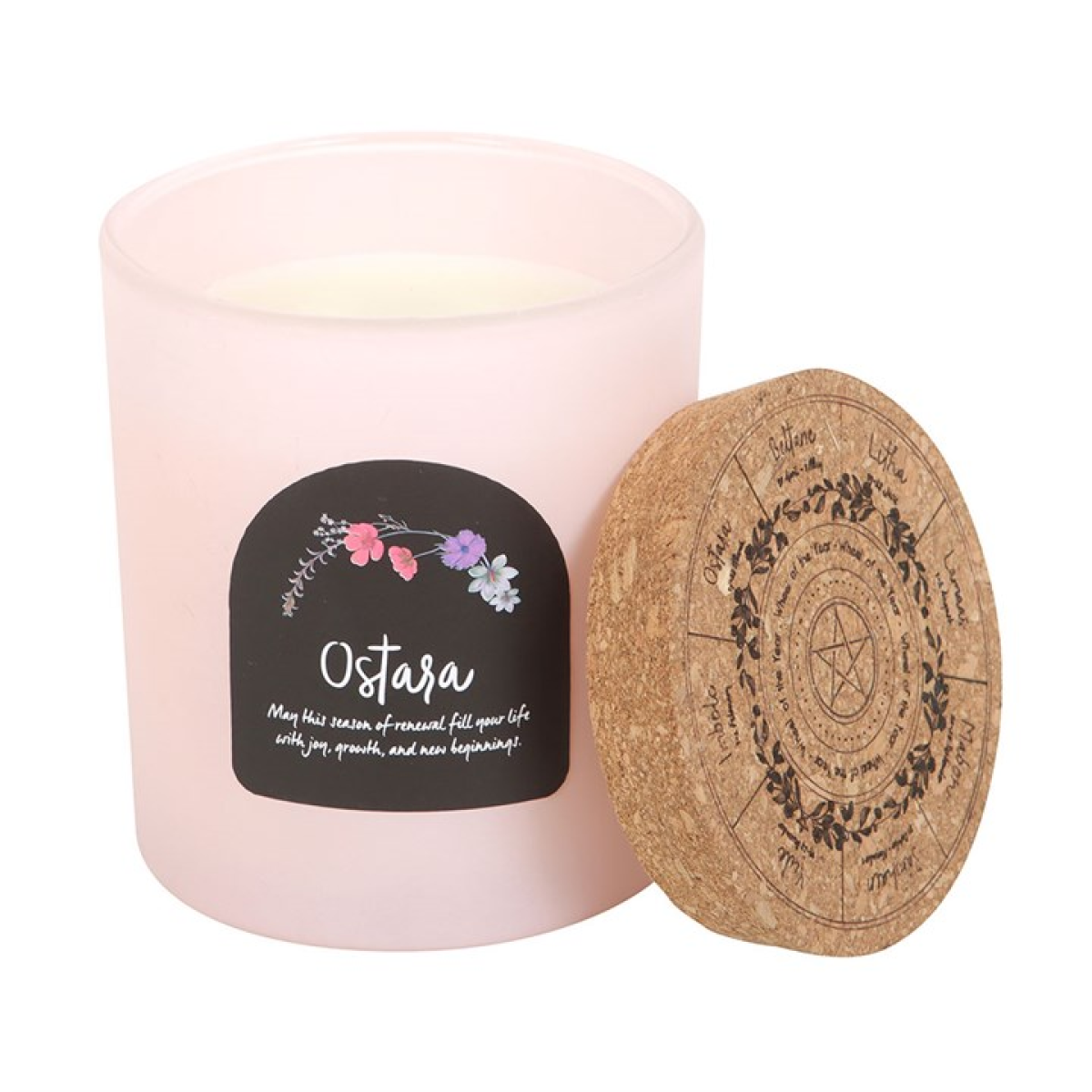 Ostara Fresh Linen Wheel of the Year Candle N/A
