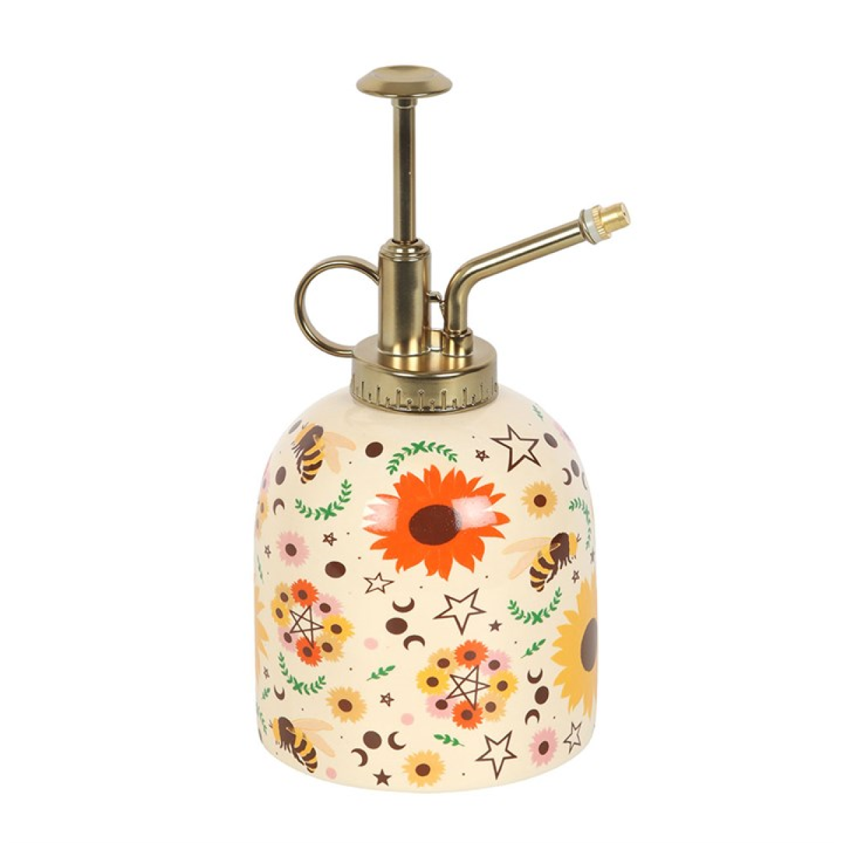 Bee Radiant Print Ceramic Plant Mister N/A