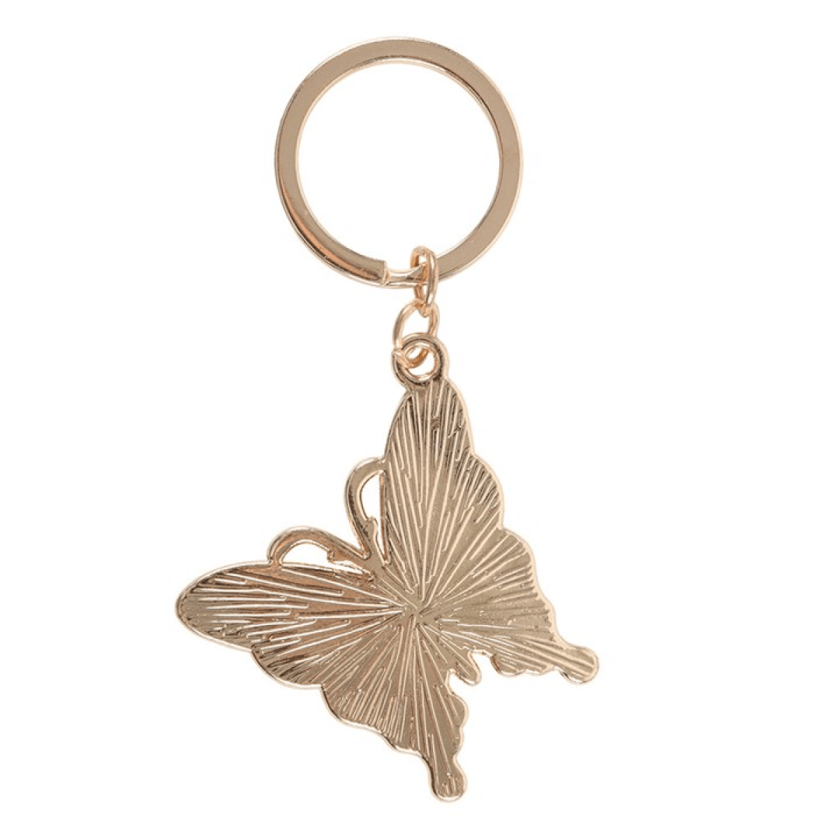 Flaming Butterfly Keyring N/A